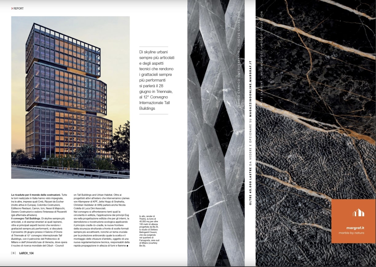 Magazine IoArch_Progetto “TheTris” - Milano | Famagosta