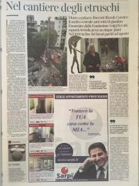 14 Novembre 2017 - Il Museo di Arte Etrusca affidato a Ediltecno sul Corriere della Sera