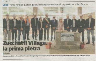 Il Cittadino e Italia Informa – Progetto “Zucchetti Village” | Lodi (LO), via Achille Grandi 6-8